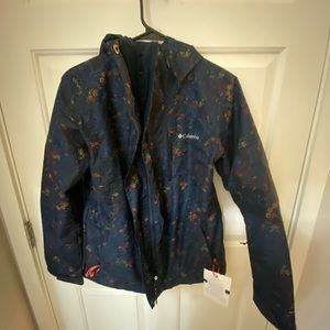 “FIREWORK PRINT” Columbia ski jacket